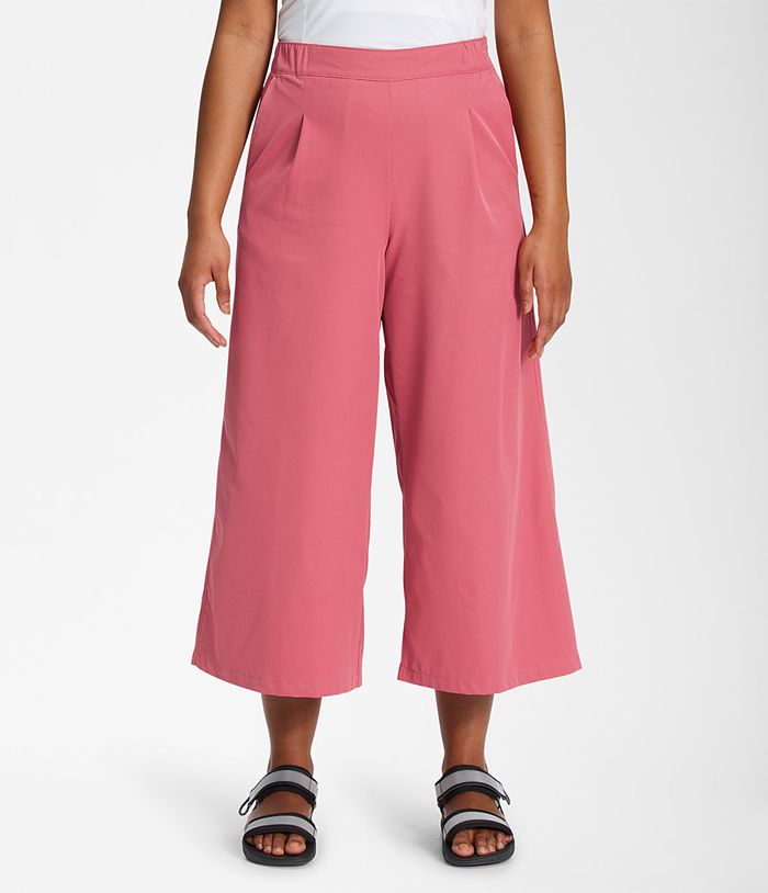 The North Face Broek Dames Standard Wide Leg ARUT81945 - Roze